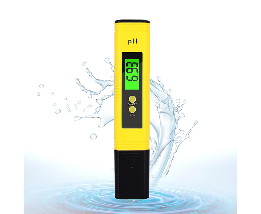 Digital pH Meter & Water Quality Tester (Full Range 1.0 to 14.0 pH)