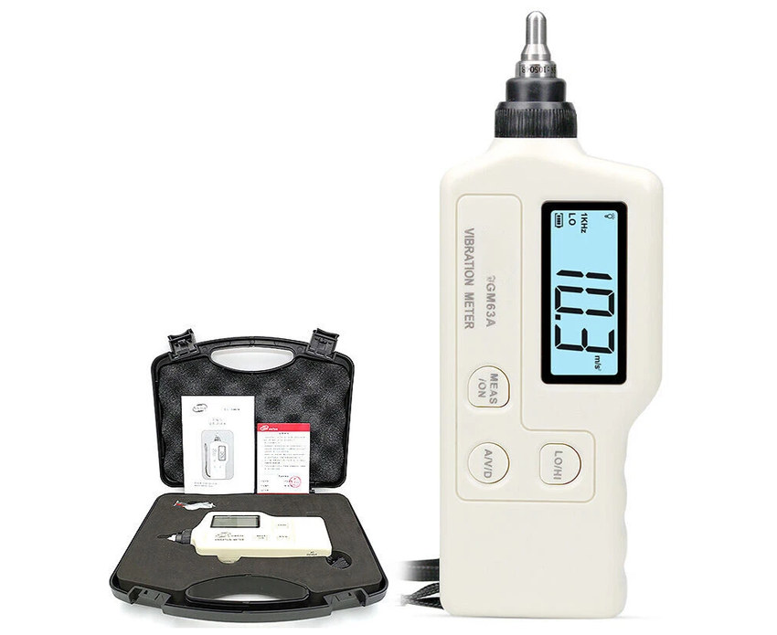 GM63A Digital Portable Vibration Meter & Vibration Tester