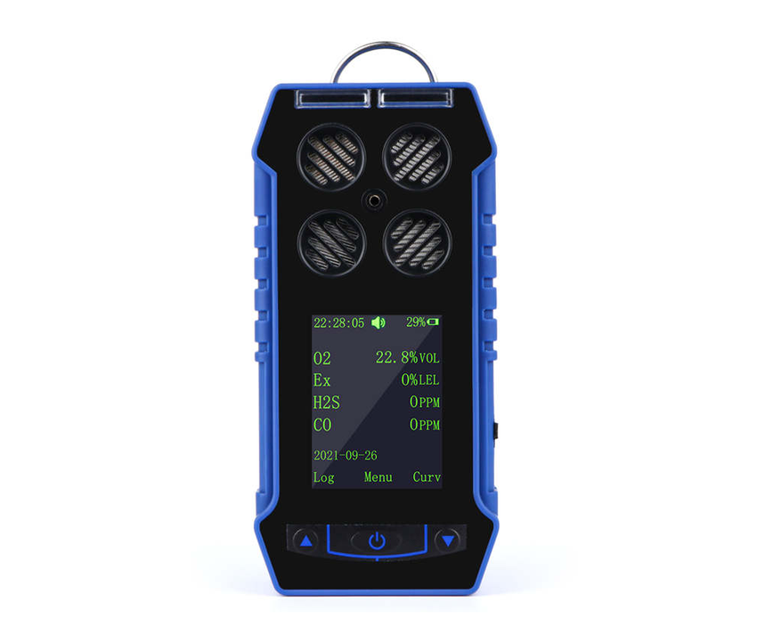 BH-4S Portable 4-Gas Monitor (O₂, CH₄, H₂S & CO)