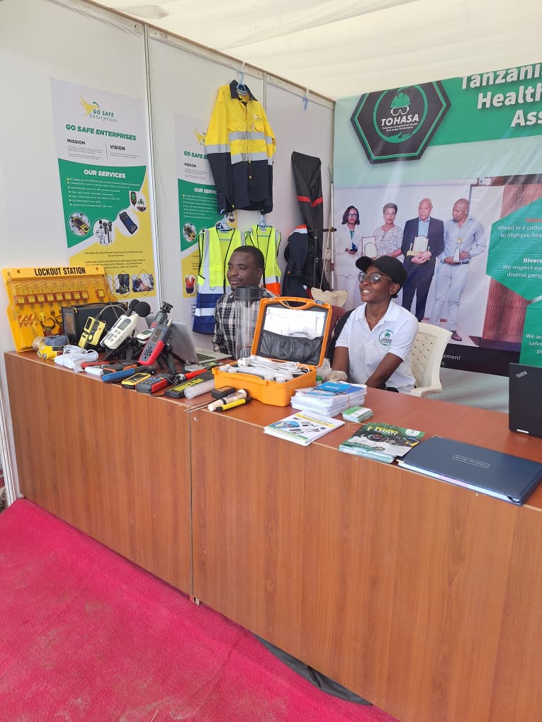 Wolrd Safety week exhibiton in Njombe