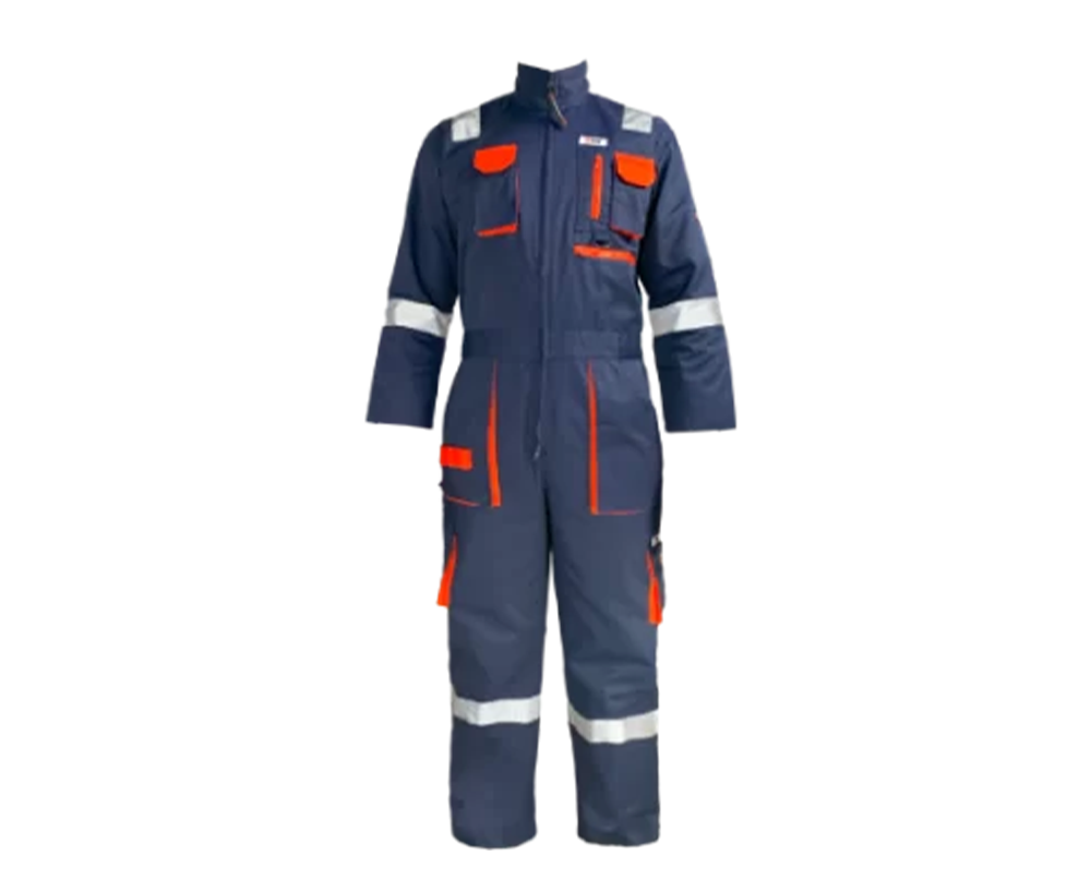 Heavy-Duty Polycotton Industrial Work Coverall (Protective Boilersuit & Mechanic Overalls)