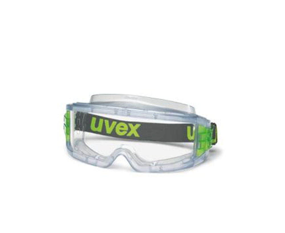 Uvex Ultravision Premium Industrial Safety Goggle (High-Impact Anti-Fog Wide-Vision Protection)