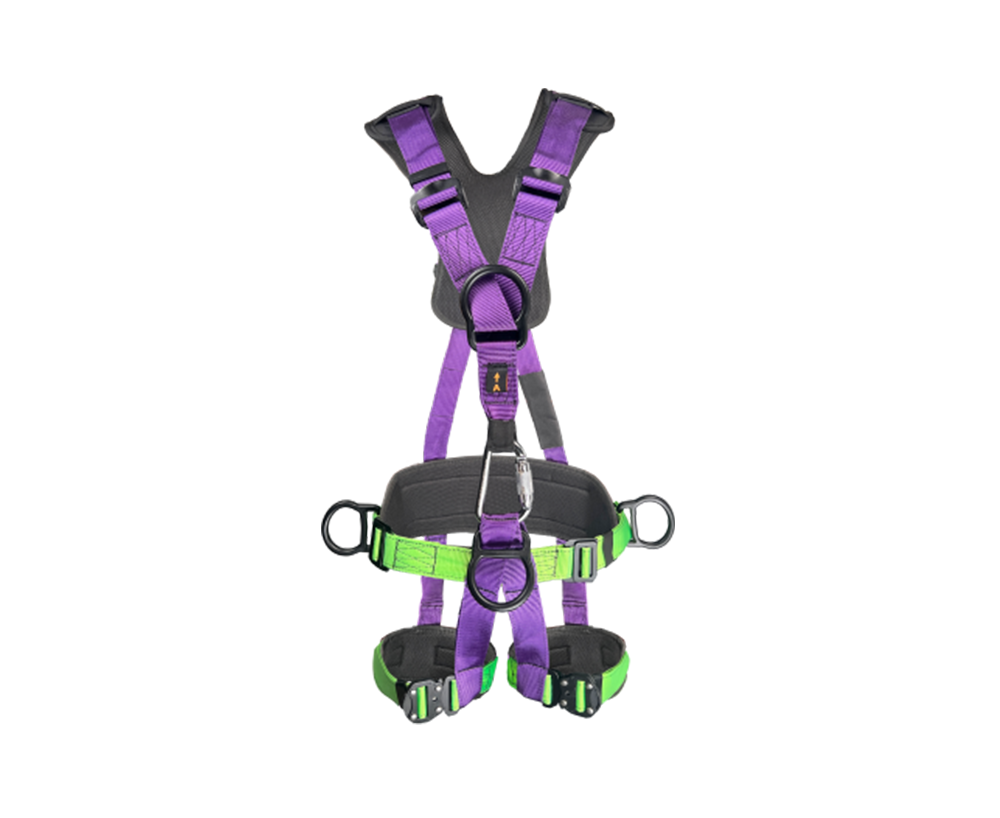 Heavy-Duty Work Positioning Lanyard Belt (Premium Fall Restriction Restraint Harness & Safety Rope)