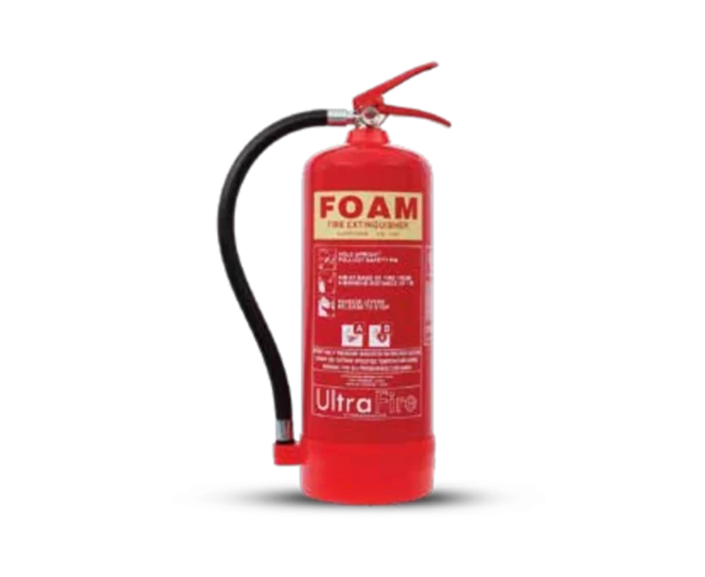 UltraFire Premium Foam Fire Extinguisher (High-Performance Class A & B LiquidSolid Fire Suppressor)