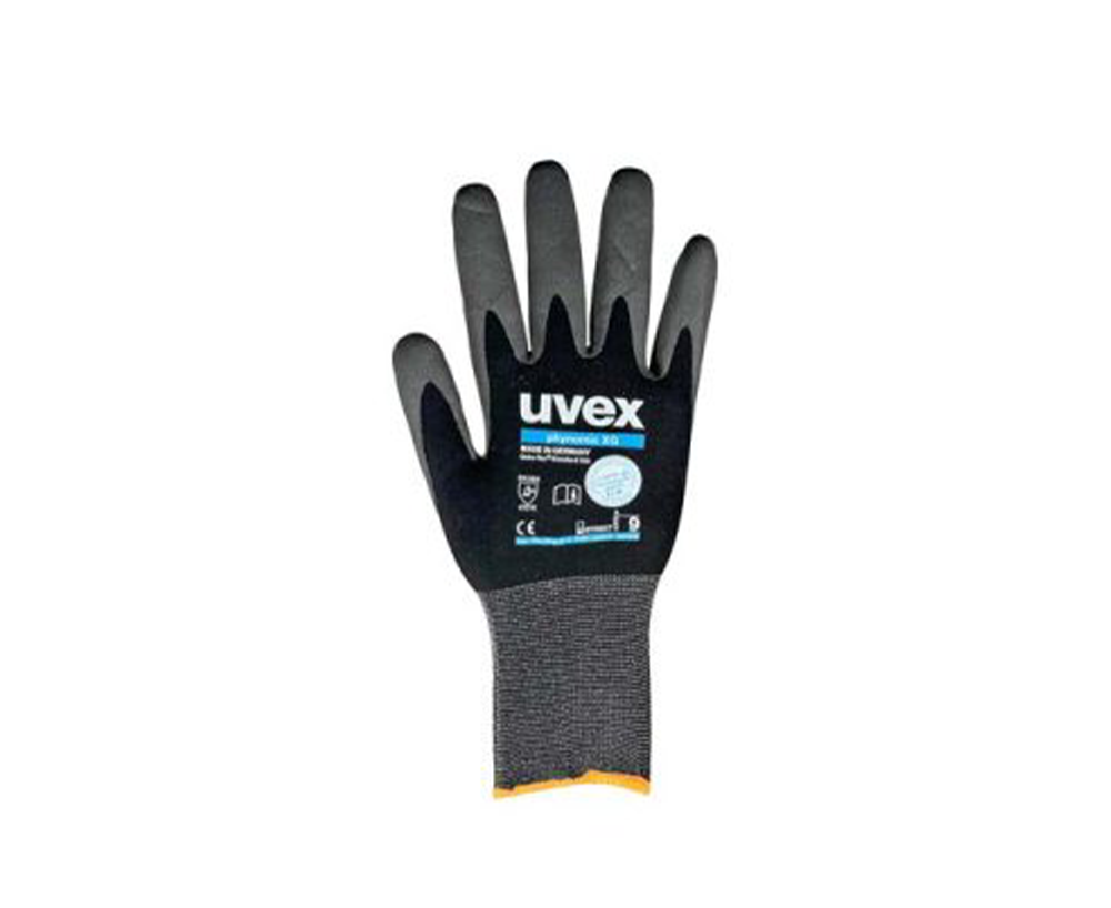 UVEX Phynomic XG Premium Work Gloves (High-Precision Assembly Safety Gloves with Xtra Grip Aqua-Polymer Coating)