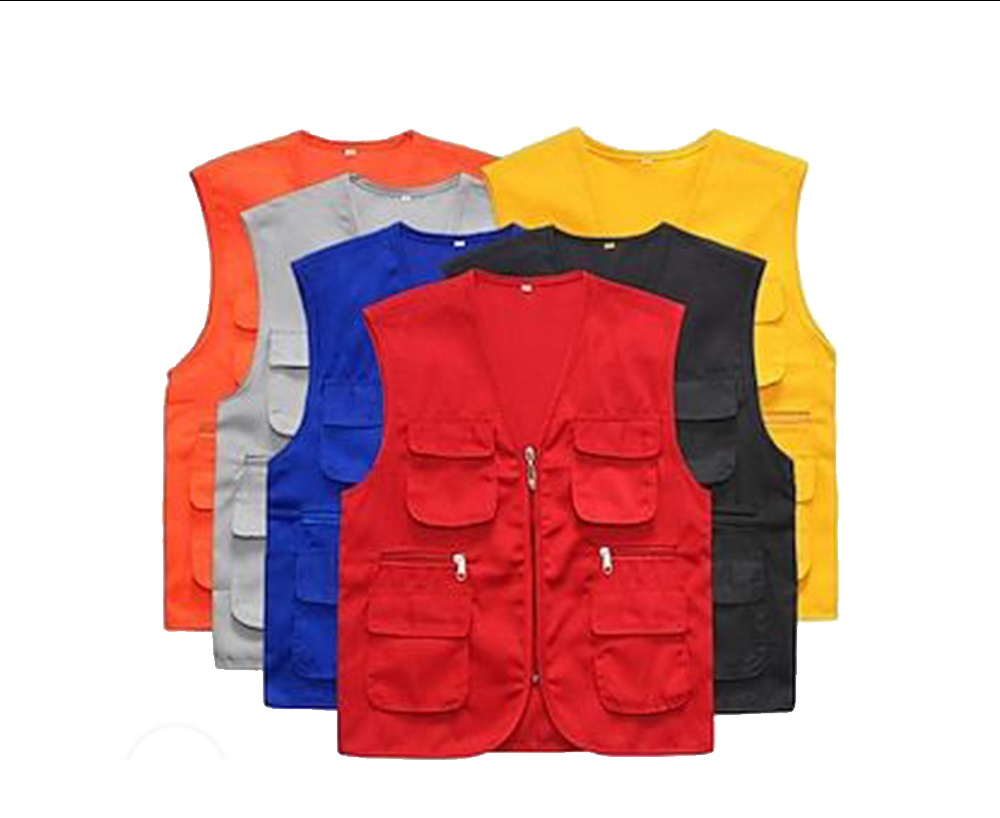 Premium Unisex Multi-Pocket Utility Vest (Heavy-Duty Cargo Vest for Fishing, Hiking, Site Inspections, and Outdoor Travel)